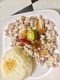 Crispy Dinakdakan with Rice